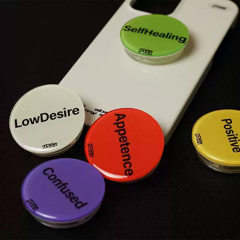 Трансграничный оригинальный минималистский ретро премиум-смысл тема прозрачная подставка для мобильного телефона креативная выдвижная ленивая подставка