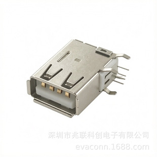 USB2.0Aĸ��90��DIP��ɫPBT�Ȳ�������~�����F�� USB �B����ĸ�^