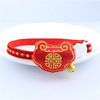 Cute choker, festive necklace, small bell, the year of the Rabbit, new collection, pet, wholesale