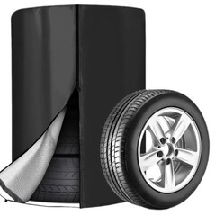 クロスボーダー自動車タイヤカバー防雨日焼け止め防水420Dオックスフォード布4個入りタイヤ自動車スペアタイヤダストカバー