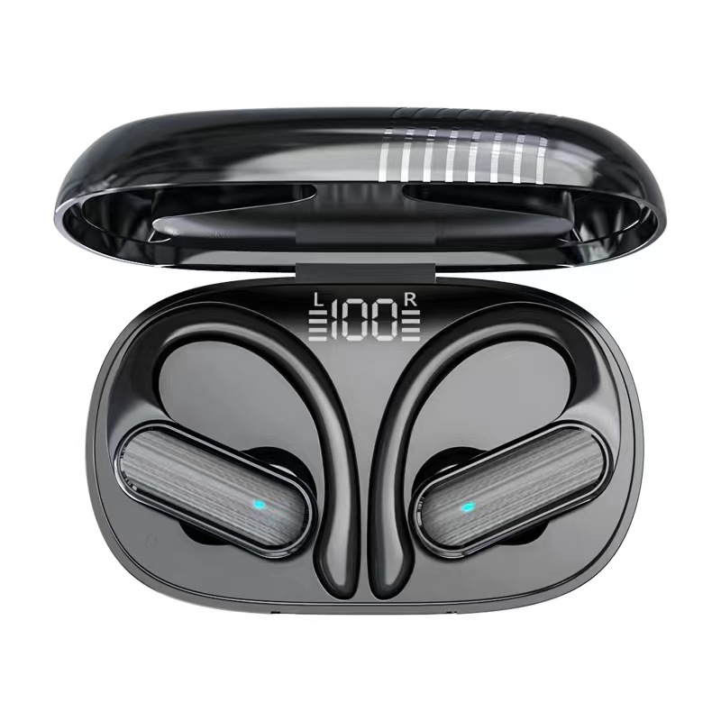 Suministro directo de fábrica, auriculares Bluetooth inalámbricos A520 con gancho para la oreja de nuevo estilo para deportes y correr, modelo privado TWS con número.