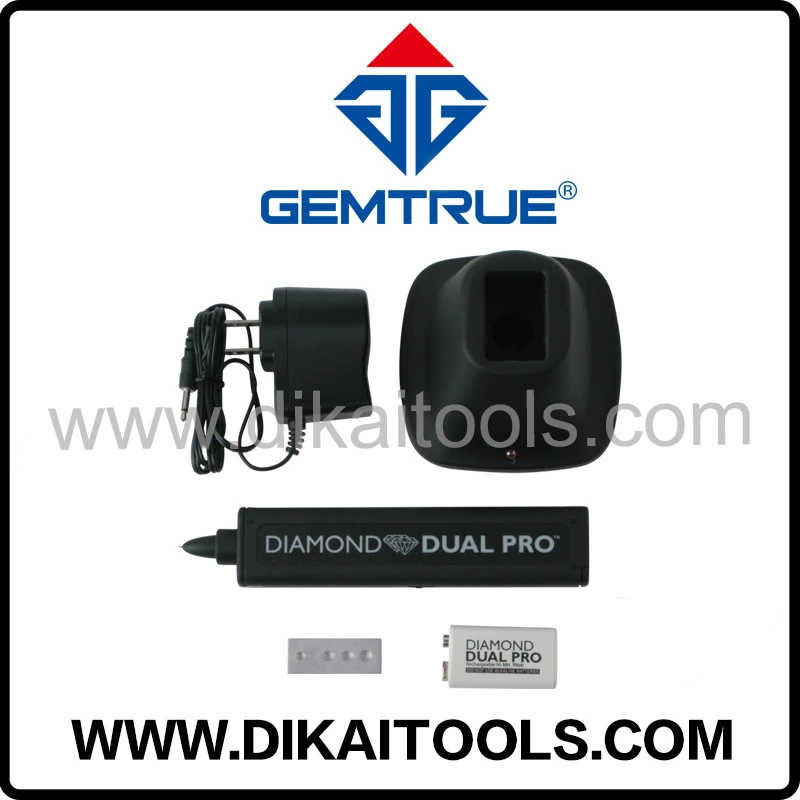 Самозарядная тестовая ручка GemTrue, тестовая ручка два в одном с бриллиантами и муассанитом