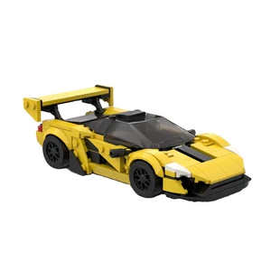 Конструктор MOC-53440 McLaren P1 GTR 8 клеток
