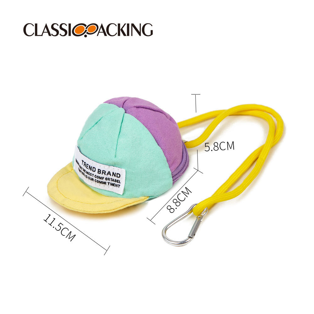 2025 nueva bolsa de auriculares con gorra de visera adecuada para carcasa de teléfono móvil colgante unisex bolsa de almacenamiento se puede agregar con logotipo