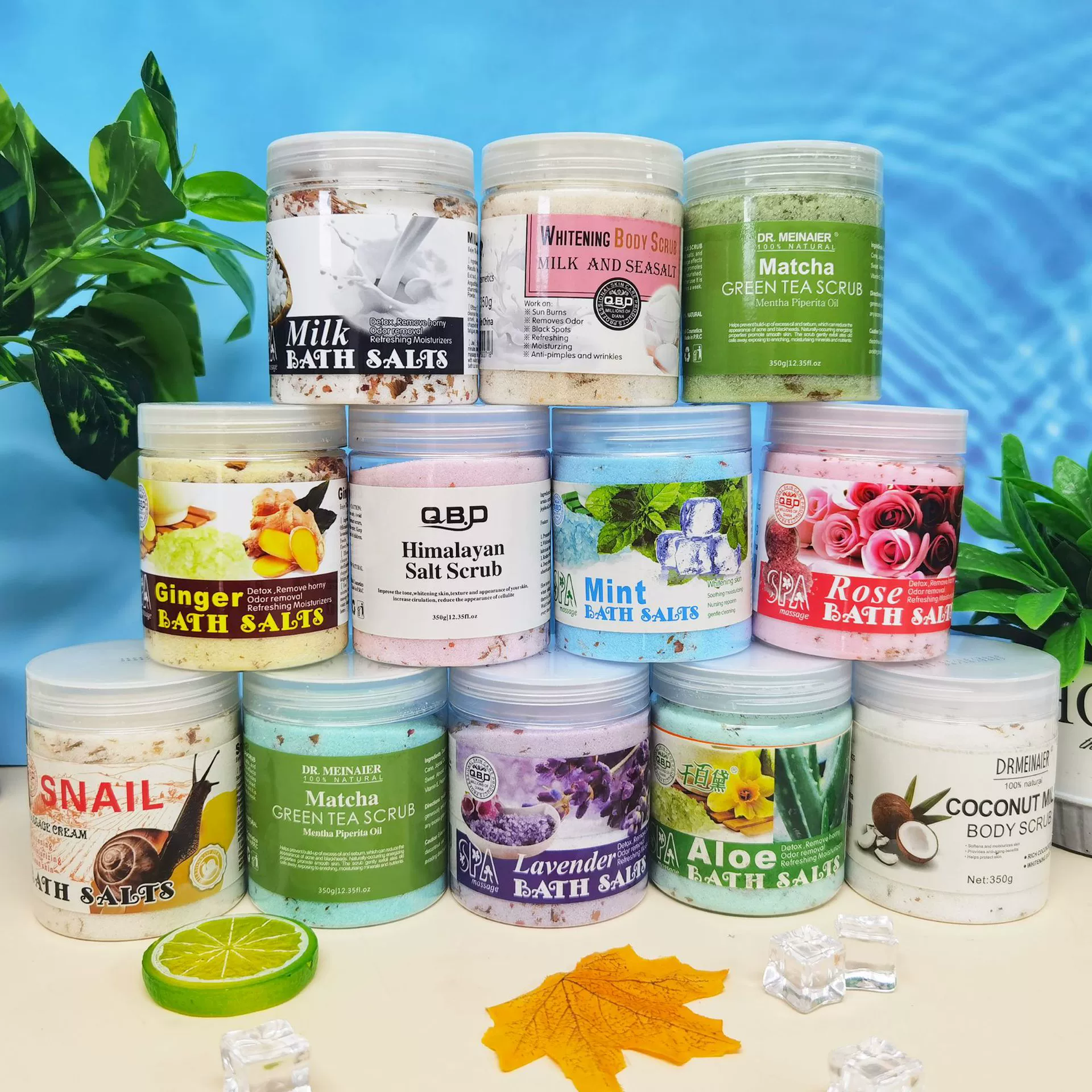 Трансграничная лепесток розового молока соль для ванн очищающая и отшелушивающая грязевой скраб соль Массажная ароматная ванна для ног Соль для ванн 350 г