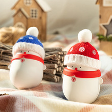圣诞雪人暖宝宝USB充电宝迷你便携式暖手宝电暖宝两用新年礼物