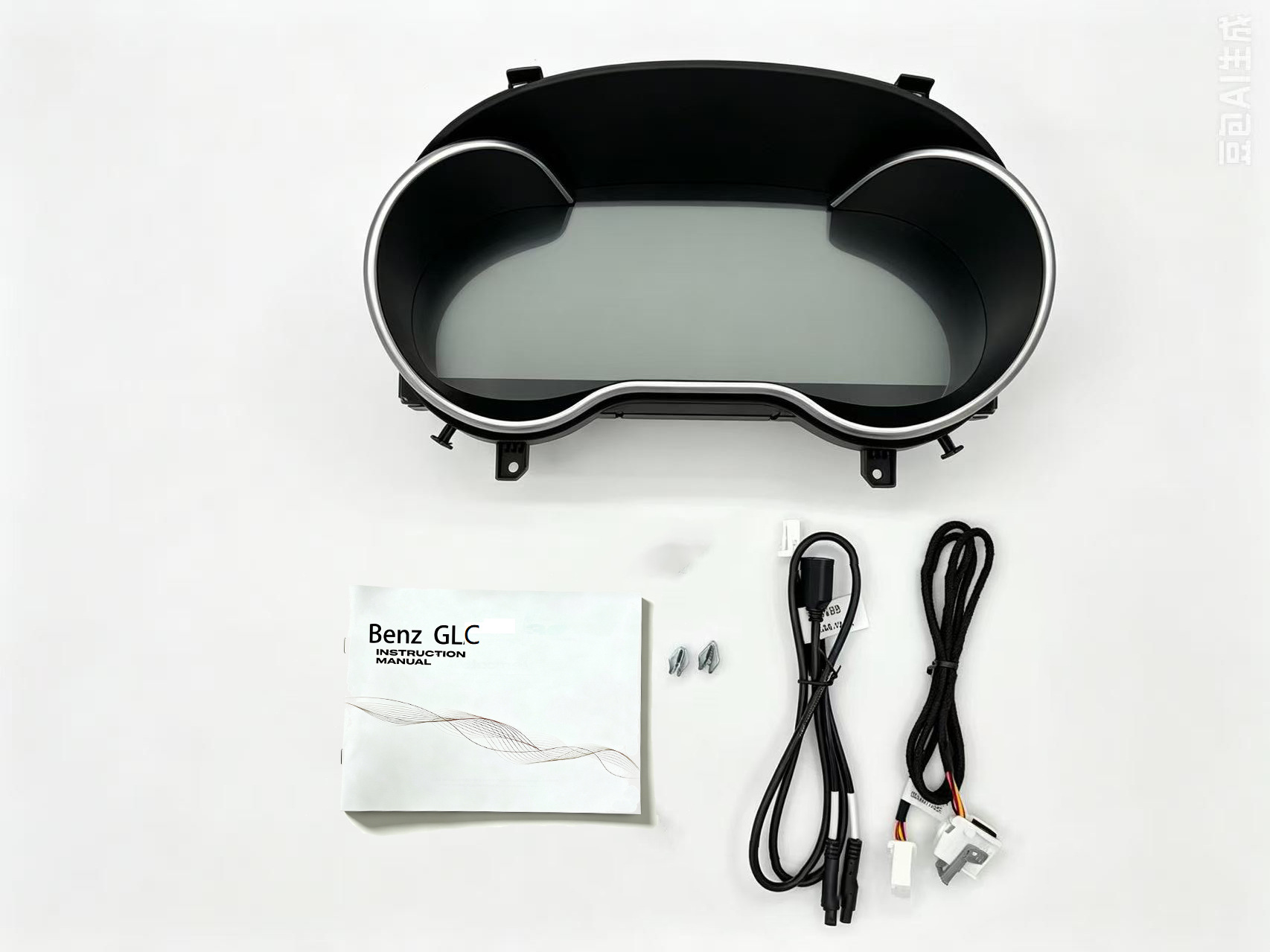 Suitable for Mercedes-Benz Glc/C-Class W205/Ntg5.0 Upgrade to Full Lcd Instrument Panel, Plug and Play, Non-Destructive Connection