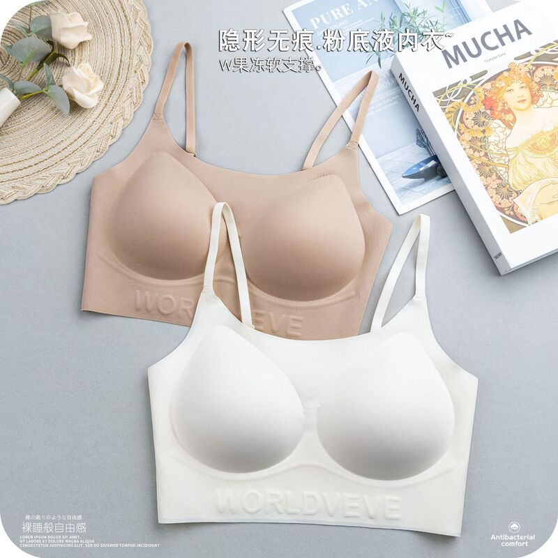 Liquid Foundation Invisible Bra for Summer, Reduces Appearance of Large Bust, No Underwire, Gathers and Prevents Sagging, Seamless Beauty Back 5001 Liquid Foundation Invisible Bra for Summer, Reduces Appearance of Large Bust, No Underwire, Gathers and Prevents Sagging, Seamless Beauty Back 5001