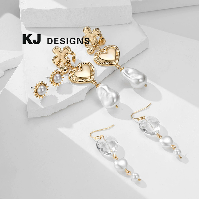 П fashionable серьги из жемчуга, европейский стиль