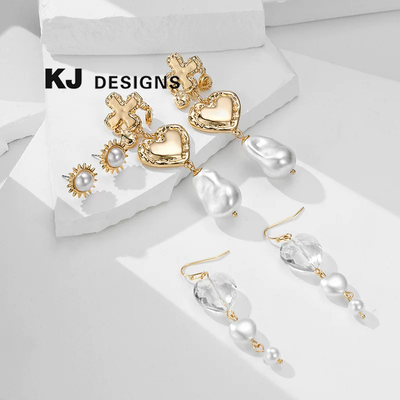 П fashionable серьги из жемчуга, европейский стиль
