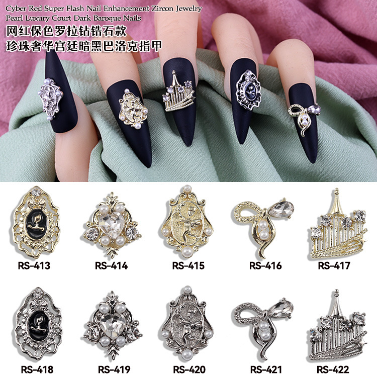 Retro accessory for manicure