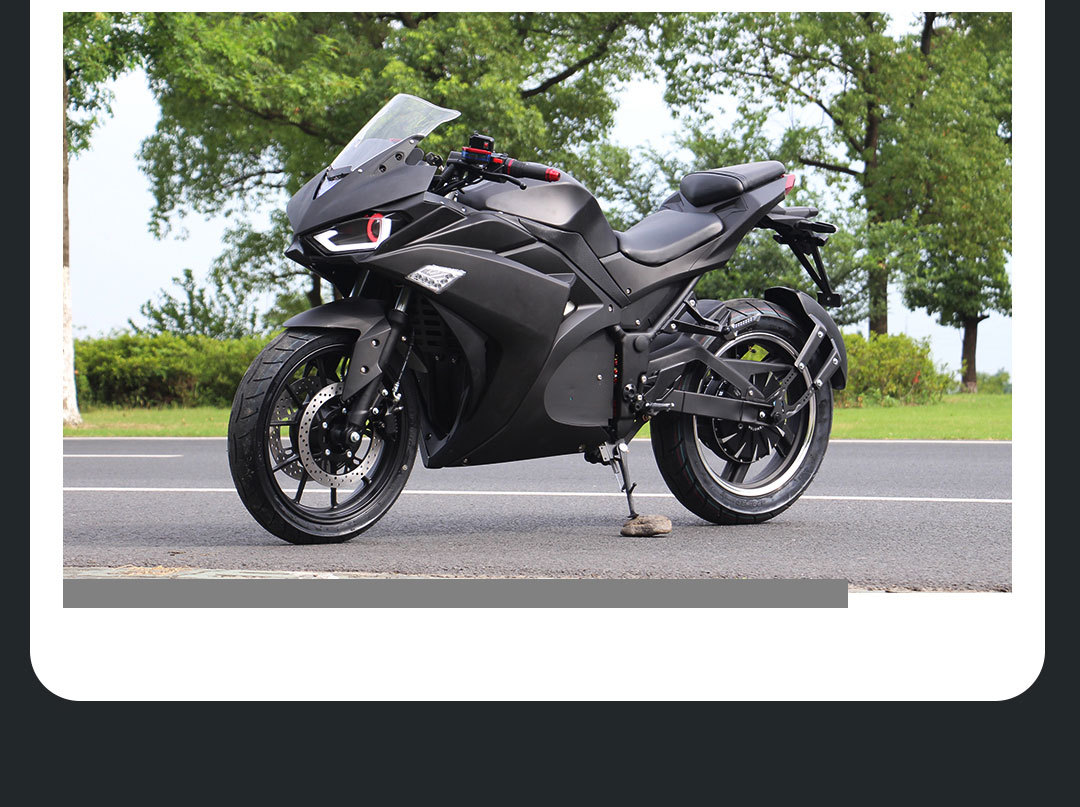 Electric Motorcycle Exports R3 Heavy-Duty Electric Motorcycle for Adults 72V Large Sports Car