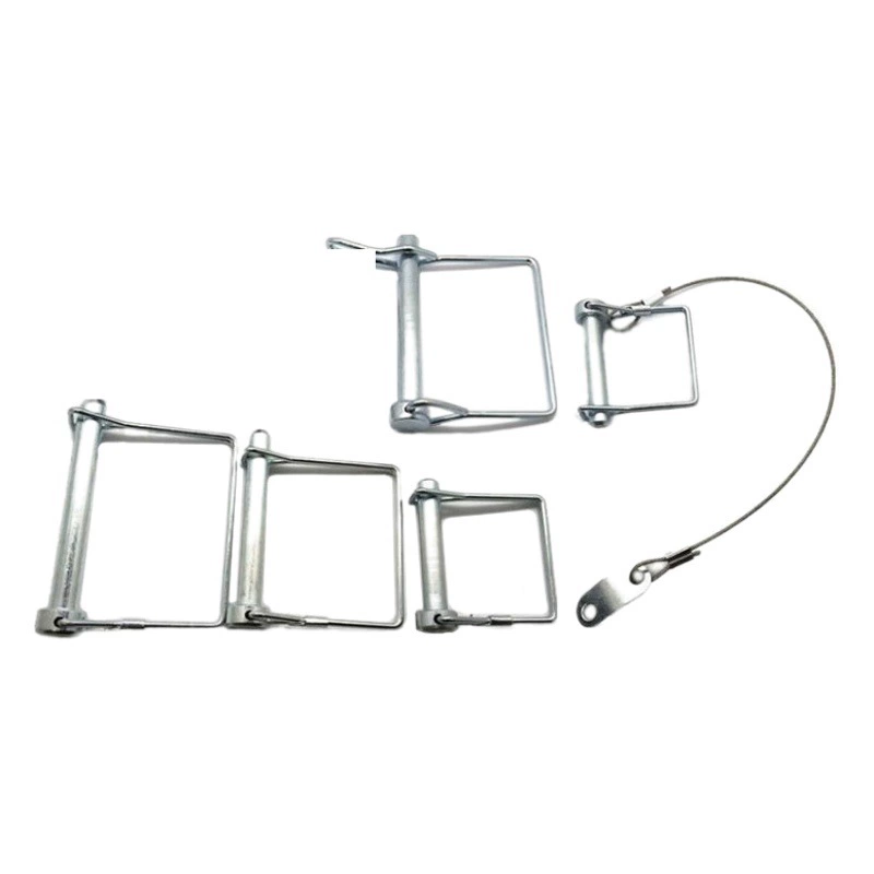 Квадратный стопорный штифт Пружинный Предохранительный штифт медицинский прицеп предохранительный штифт квадратный штифт тяговое кольцо стопорный штифт позиционирующий штифт быстросъемный