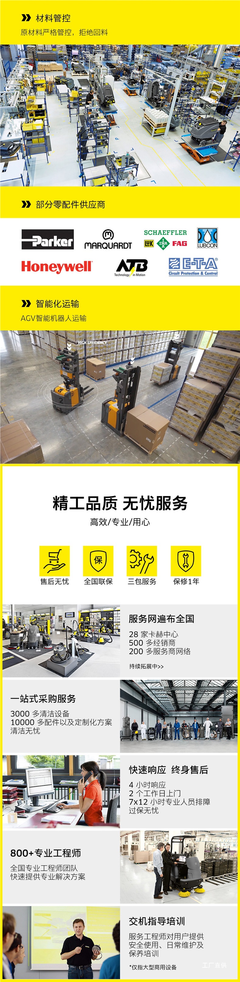 German Kach Commercial Car Wash Shop Car Washing Machine High-Pressure Water Gun High-Power Industrial Grade Water Pump Cleaning Machine Hd6/11