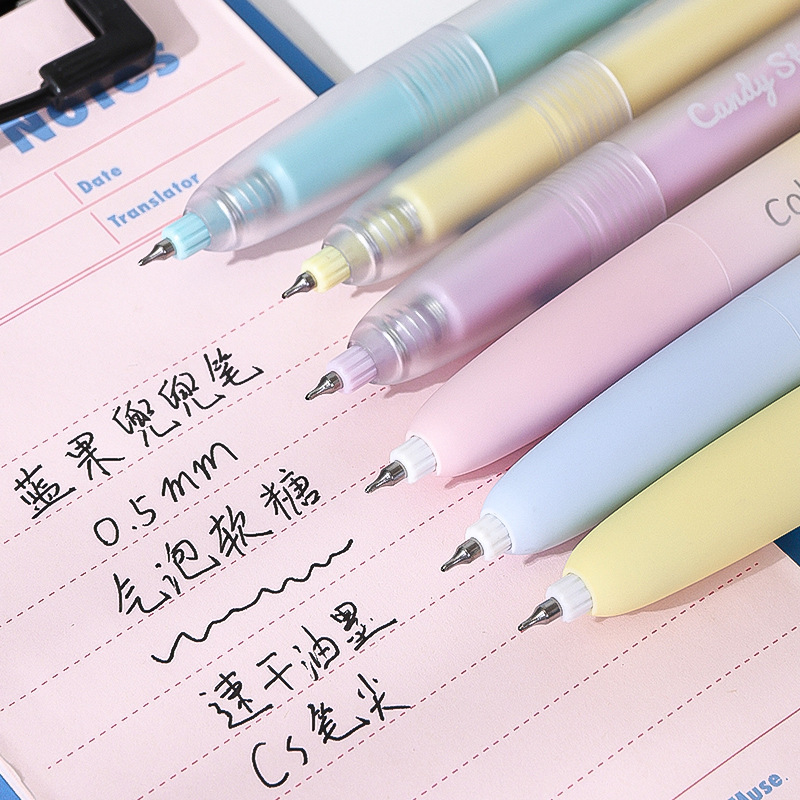 蓝果CS兜兜笔3.0迷你口袋笔便携式随身短笔按动中性笔高颜值ins风|undefined