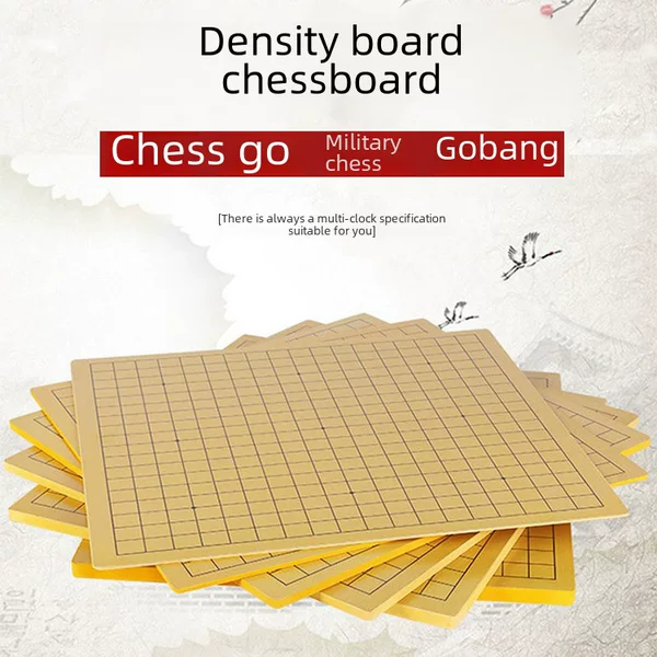 Standard Go Chess Board Chess Board Competition Backgammon Special 19-Way 13-Way Dual-Use Density Board Chess Board Military Chess