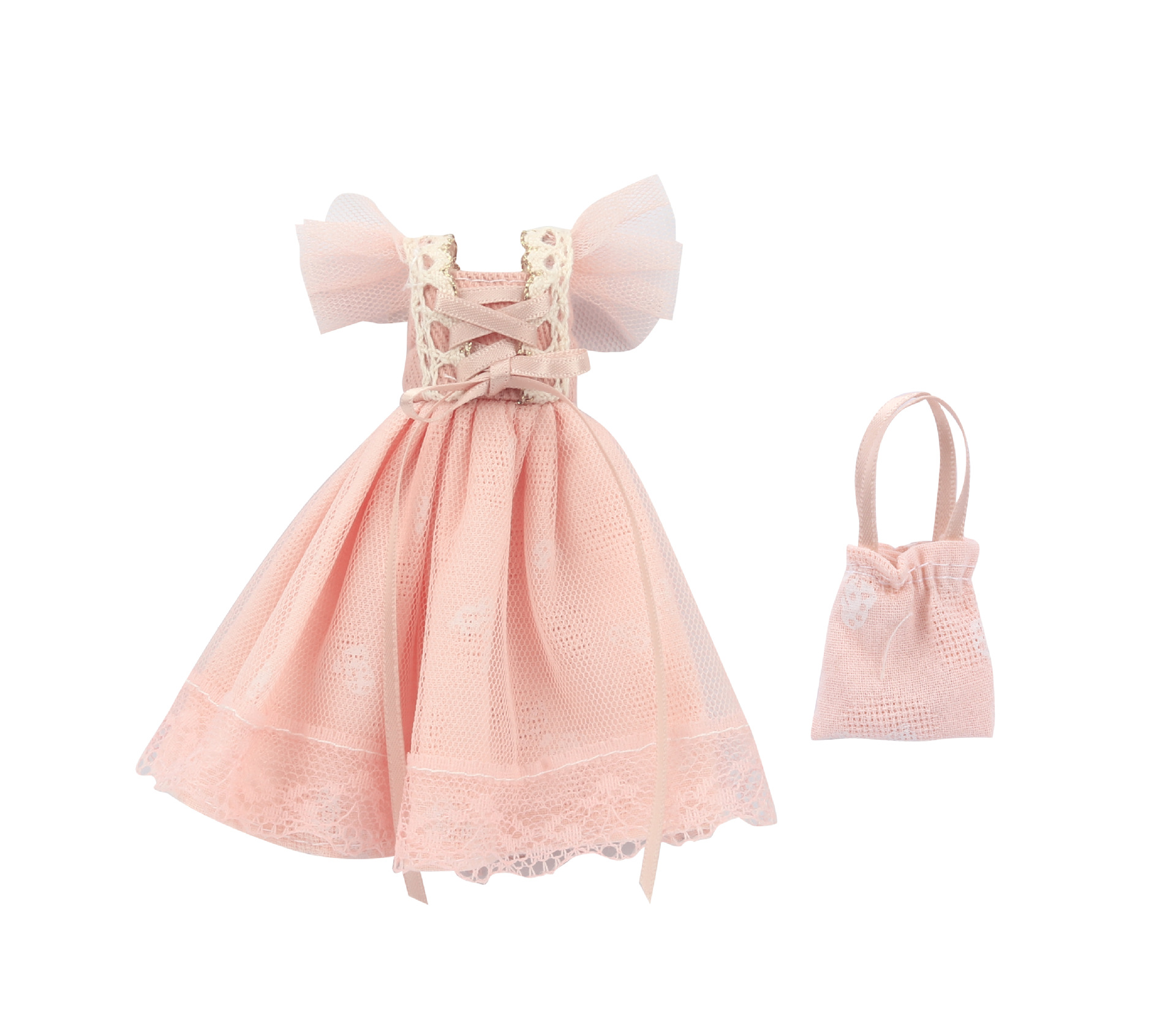 2014 pink clothes (doll not included, with underwear, handbag, socks)