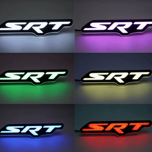 Nuevo automóvil RGB en la red de luces de automóviles SRT iluminación de automóviles Bluetooth conexión RGB luz de atmósfera en la red de luz
