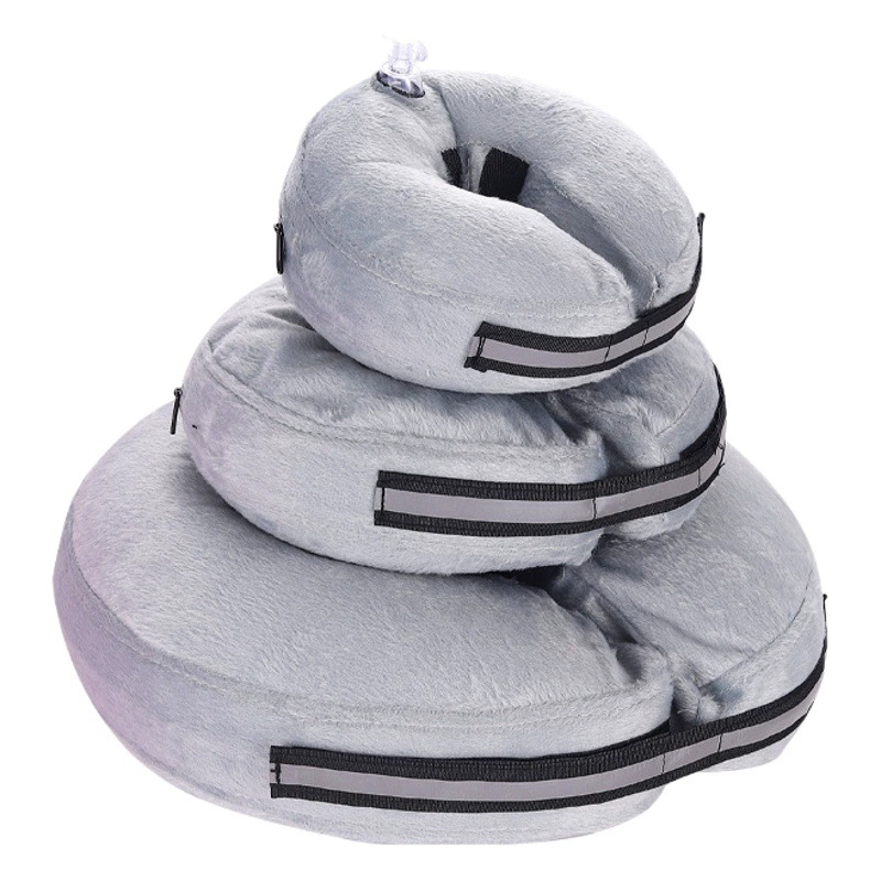 Для трансграничной электронной коммерции ошейник для собак ошейник для домашних животных ошейник для собак надувной ошейник для домашних животных Светоотражающая полоса кольцо Элизабет