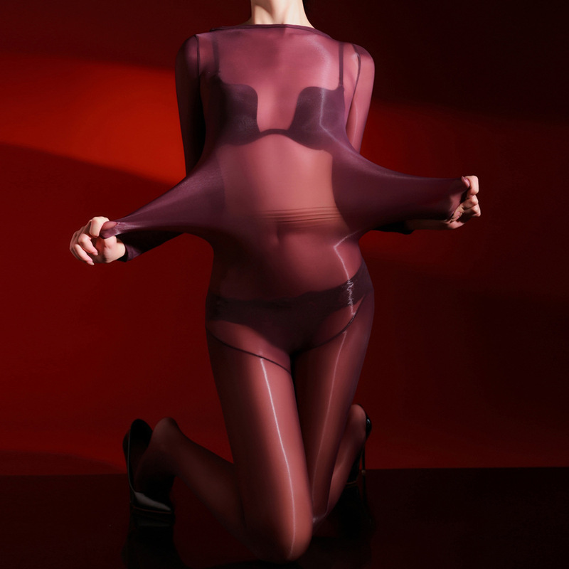 Qinghe Extra Large Size 100kg High-Density Aurora Bodysuit 3D Ultra-Thin High-Density Seamless Full-Body Stockings Qinghe Extra Large Size 100kg High-Density Aurora Bodysuit 3D Ultra-Thin High-Density Seamless Full-Body Stockings