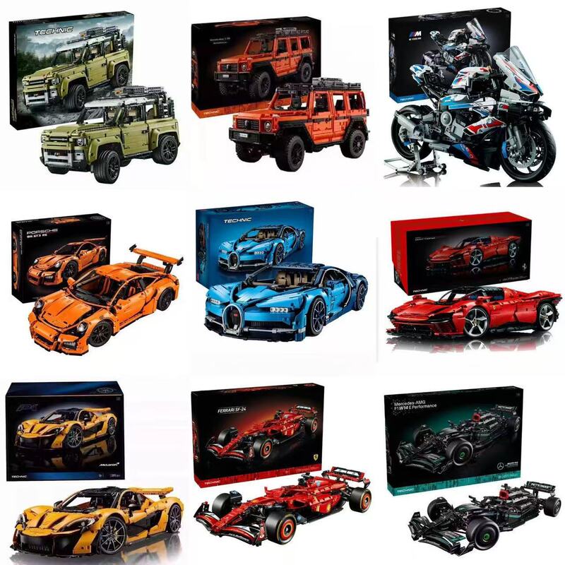 Cross-border compatible LEGO Ami Team F1 Aston Martin series Koenigsegg building block racing car Cross-border compatible LEGO Ami Team F1 Aston Martin series Koenigsegg building block racing car