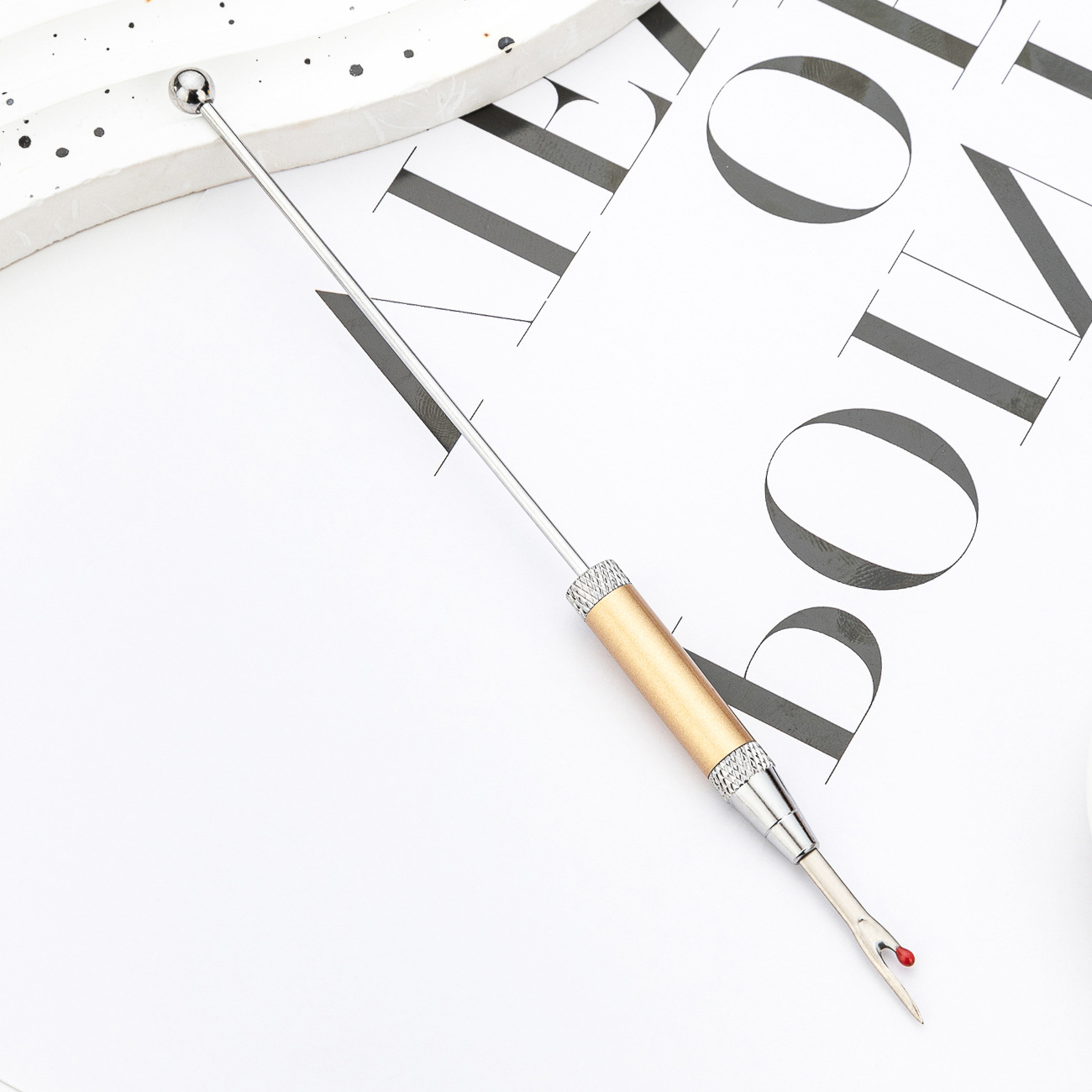 DIY cuchillo de cuentas accesorios de coser picador de hilo herramientas de reparación de costura cuchillo de corte de hilo herramientas de bordado cruzado