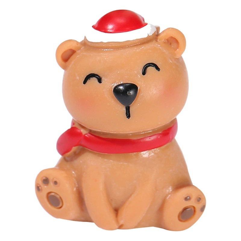 Новые рождественские украшения Гирлянда старик микро пейзаж снежные украшения из смолы ремесла украшения