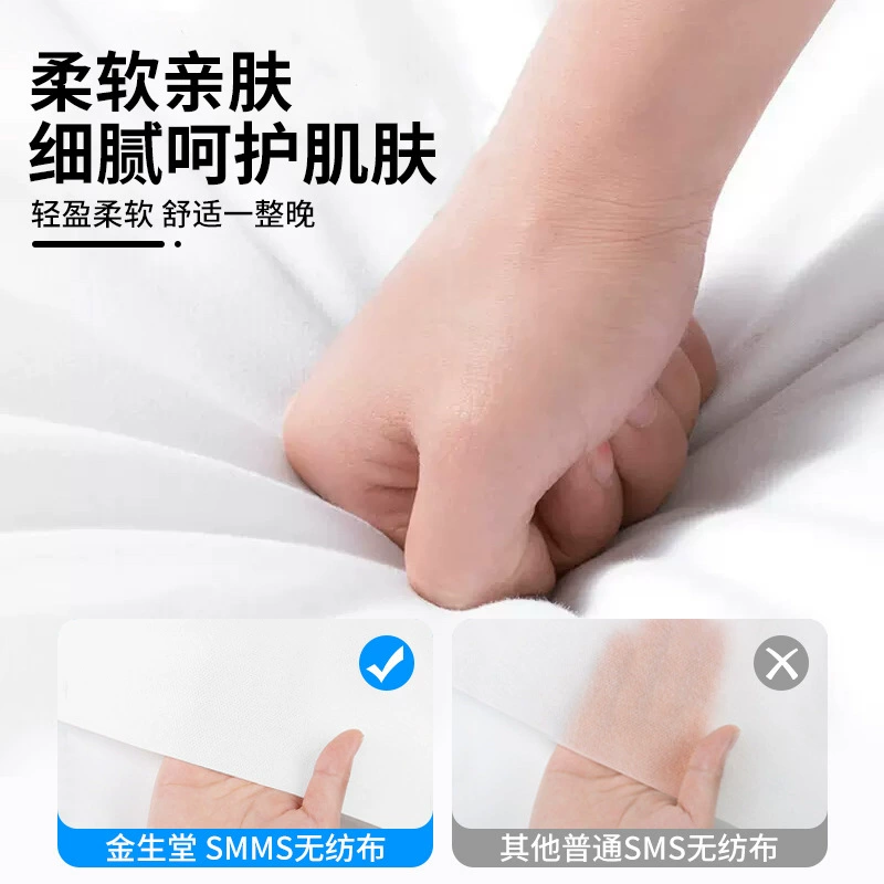 一次性床单 Duvet cover, наволочка ручной набор для путешествий, комплект для двуспальной кровати для отеля, поезда, увеличенная плотность, 4 предмета