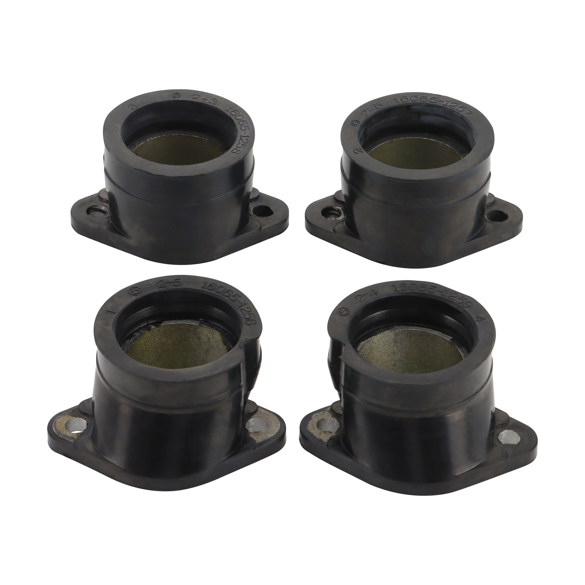 4 Pcs Intake Manifold Boot Joint Set for Kawasaki Z750 GT750 ZR750 Zephyr