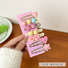 Cute demi-season hairgrip, hairpins, children's hair accessory, Korean style, wholesale, western style