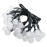 Солнечный 30LED Bubble Ball Light String Рождественский Праздник Открытый Двор Декоративные Огни Амазонка Взрывы 8 Узоров