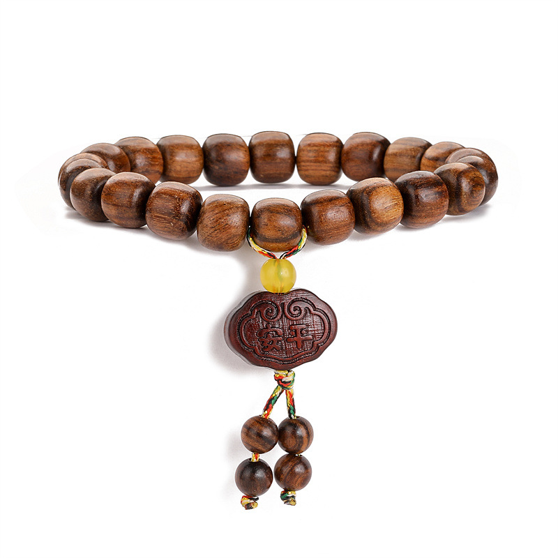 Brazalete de pera negra Barbie pareja rosa de madera artesanía brazalete al por mayor fábrica de juegos