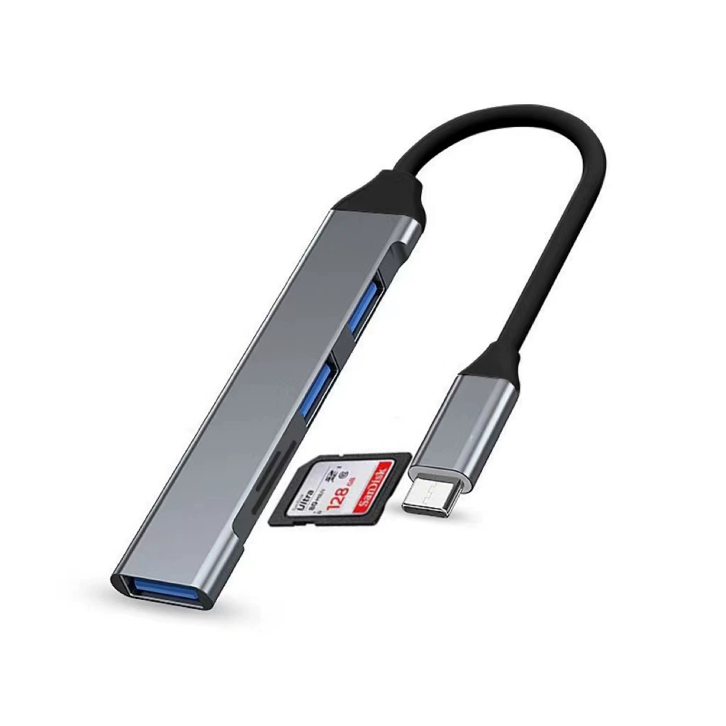 Трансграничная док-станция «пять в одном» для чтения карт 3.0Type-c расширяет многофункциональный компьютерный разделитель карт-ридер завод