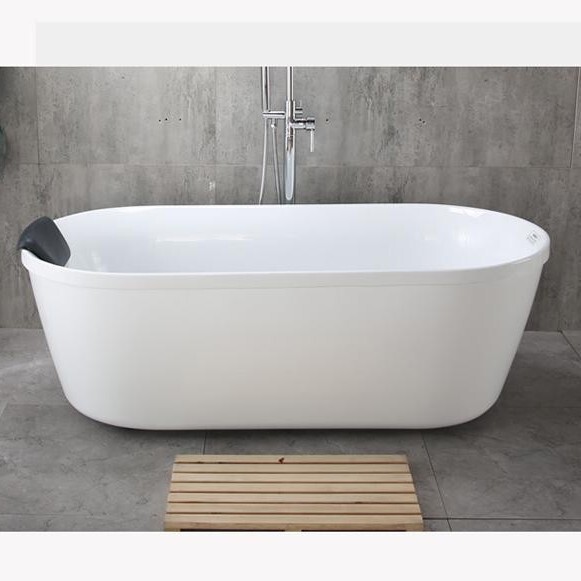 Portable Small-Sized Children's Bathtub, No-Installation Bathtub, Hotel Acrylic Household Adult Freestanding Bathtub