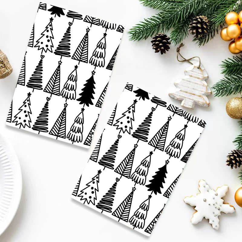 Línea de árbol de Navidad