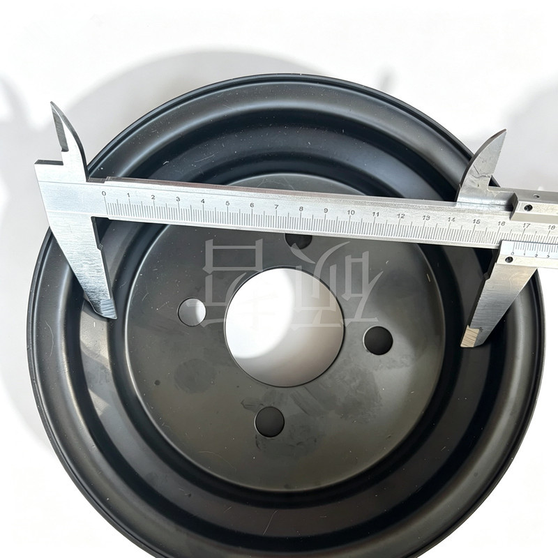 DIY four-wheel steel tube go-kart accessories, modified tricycle beach bike 8inch iron wheel hub rim hole spacing 100MM