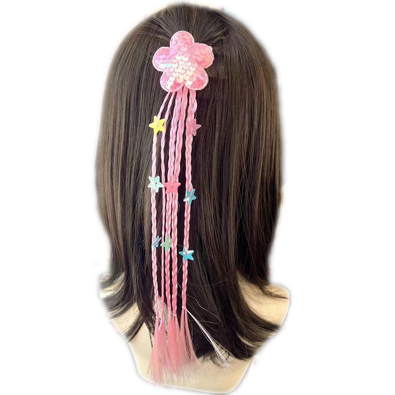 Girl's Cute Star Flower Butterfly Chemical Fiber Hair Tie display picture 4