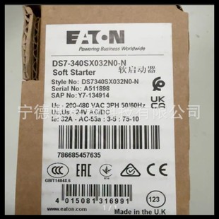 Eaton Soft Starter Ds7-340Sx100N0-L Ds6-340-30K-Mx Nzmn2-Me220 Negotiation