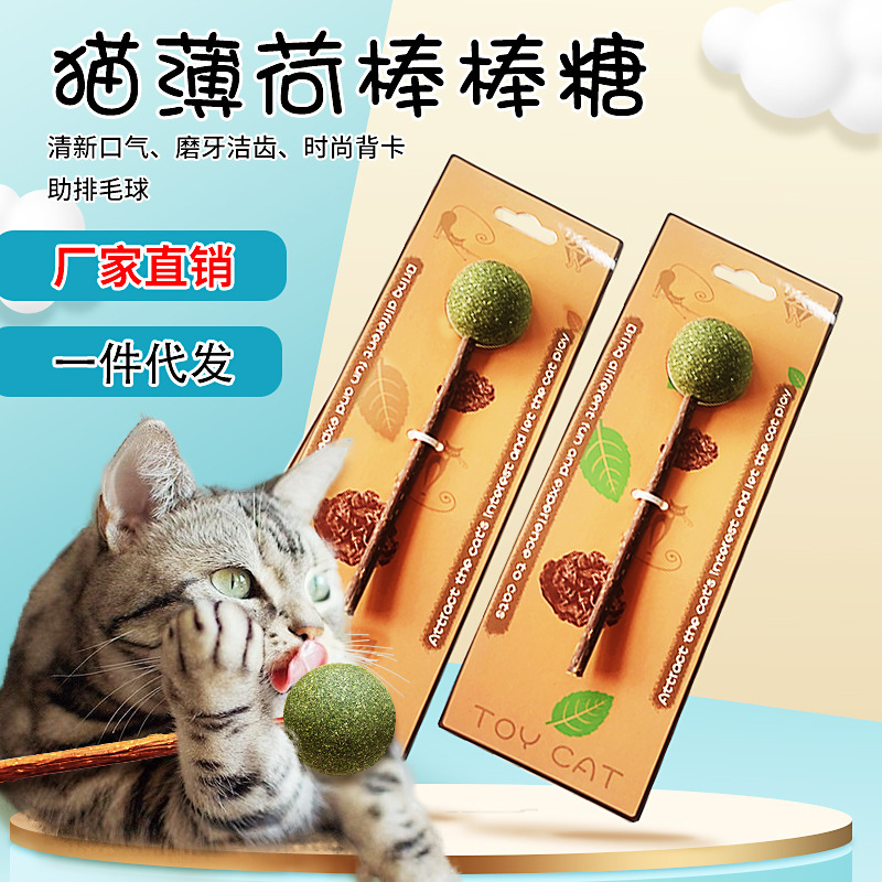 Catnip Lollipop Teaser Stick for Cats, Cat Teething Stick, Teeth Cleaning Stick, Pet Supplies for Kittens and Young Cats Catnip Lollipop Teaser Stick for Cats, Cat Teething Stick, Teeth Cleaning Stick, Pet Supplies for Kittens and Young Cats