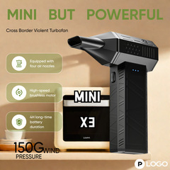 クロスボーダー暴力タービンファンx3 mini新品手持ちファンブラシレスモーター工業用吹塵アウトドアファン