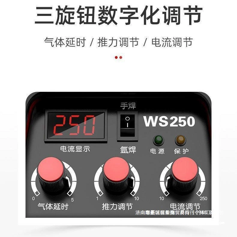 Large welding WS-250 arc welding machine German technology 220V home small stainless steel dual-use multi-function welding machine