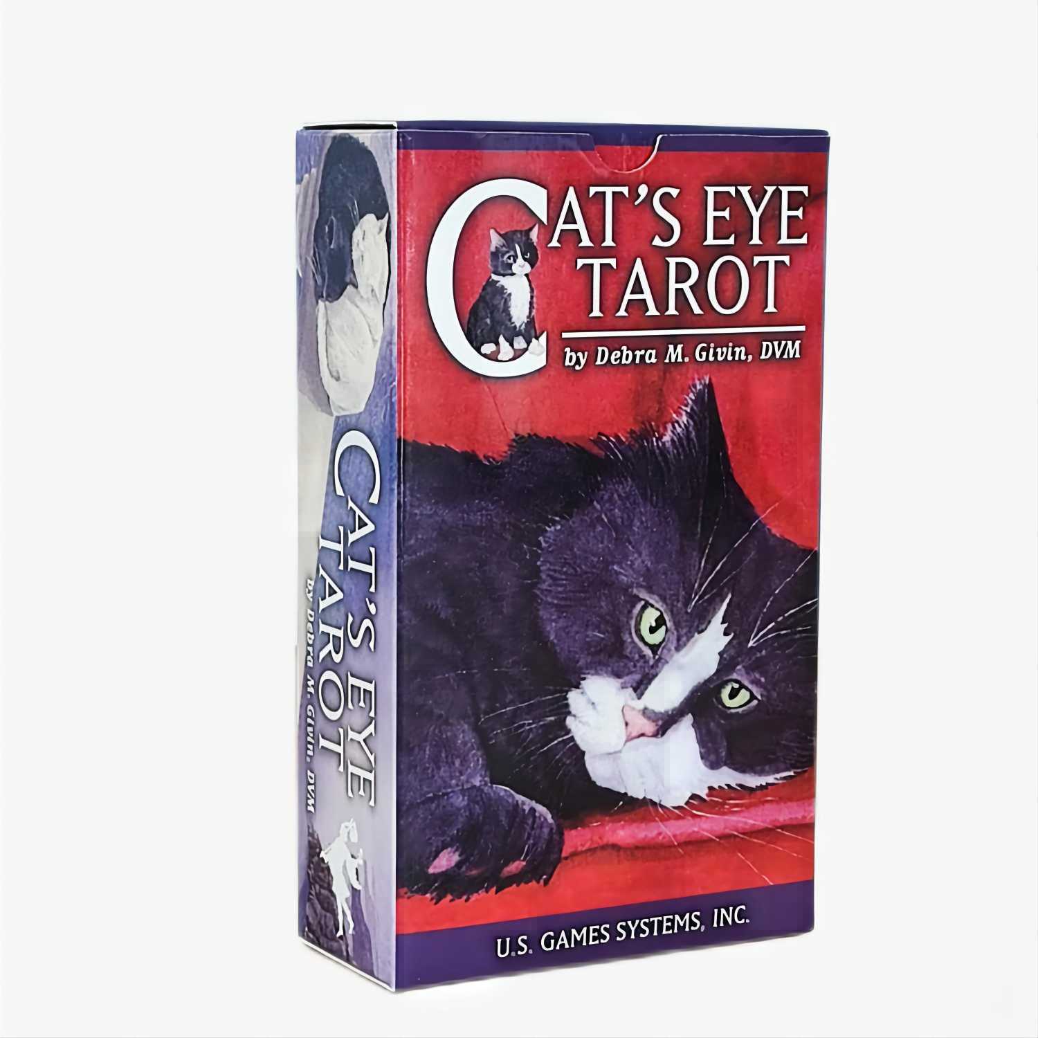 Nieuwe 12*7 Cats Eye Tarot Orakelkaarten_voghion.com