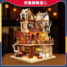 �羳����¿�ƴװ���ǻ�ľ57016��װDIY���ƹ����㸴�Ž�����ľ
