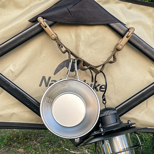 Multifunctional Canopy Tent Tableware Hanging Rope with Any 24-Hole Hanging Rope Outdoor Camping Clothesline Outdoor