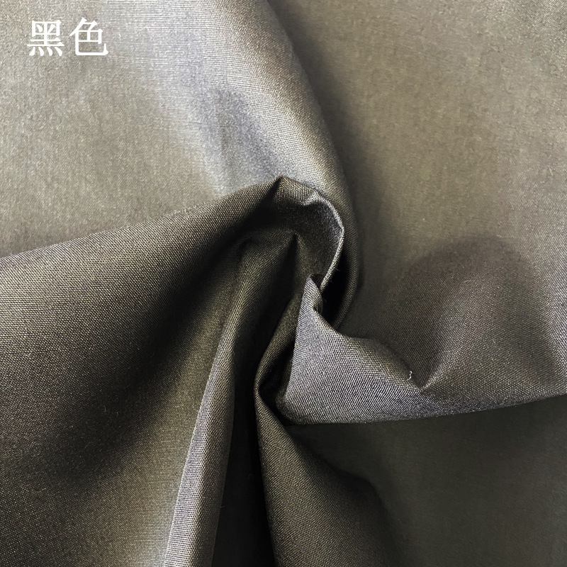Tissu noir en polyester de haute qualité 90 largeur