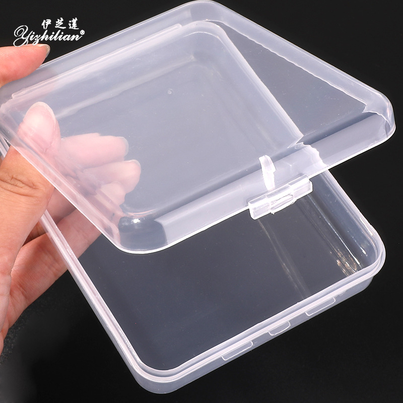 Transparent plastic sponge for face washing