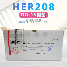 ��Ч�����������ܿ�ָ� HER208 HER207 2A1000V ��Ƶ ɢװ���Ŵ�