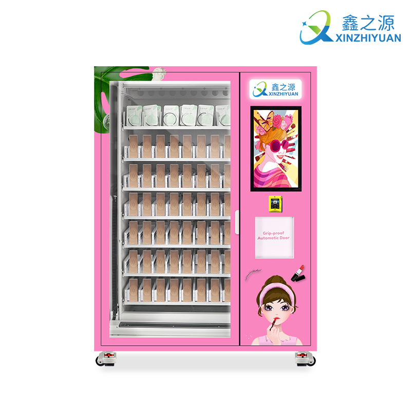 Máquina expendedora de regalos, máquina expendedora de productos de belleza, máquina expendedora automática que funciona con tarjeta, personalización de pantalla táctil, totalmente automática