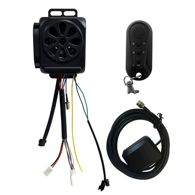Zy883 Electric Vehicle Intelligent Central Control Gps Positioning Anti-Theft Bluetooth Speaker Nfc Contactless Unlocking (GPS Locator) - zy883