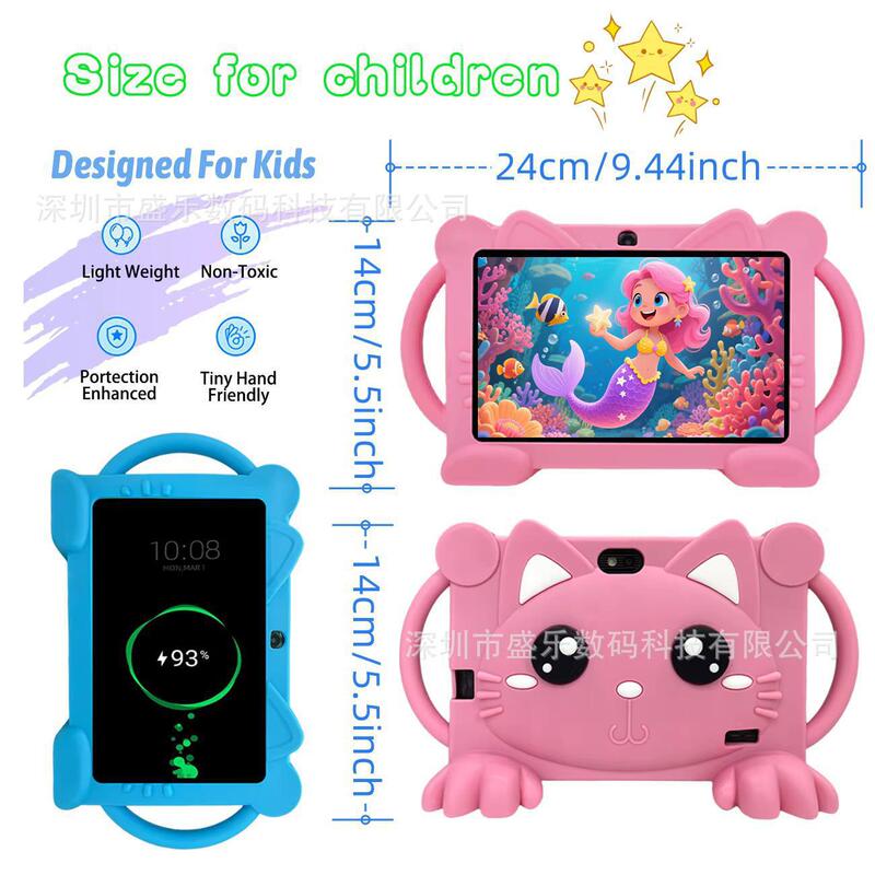 Exclusive for cross-border sales: 7inch WIFI children's tablet with built-in Bluetooth, soft light eye protection, and high-definition screen for early education Exclusive for cross-border sales: 7inch WIFI children's tablet with built-in Bluetooth, soft light eye protection, and high-definition screen for early education